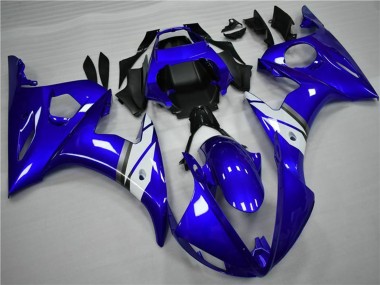 Venta Carenados Moto Yamaha YZF 600 R6 2005 - Azul Blanco