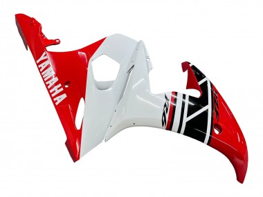 Venta Carenados Moto Yamaha YZF 600 R6 2005 - Blanco Rojo Negro Brillante