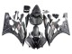 Venta Carenados Moto Yamaha YZF 600 R6 2006-2007 - Negro Mate Plata Llama