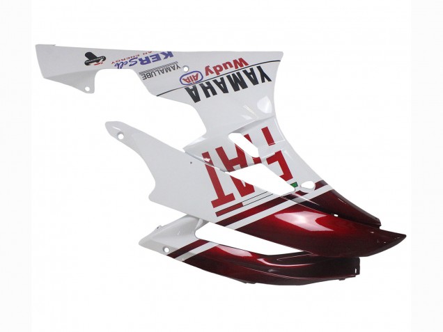 Venta Carenados Moto Yamaha YZF 600 R6 2006-2007 - Blanco Rojo Granate Fiat Acer Yamalube