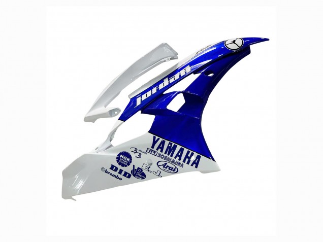 Venta Carenados Moto Yamaha YZF 600 R6 2006-2007 - Blanco Azul Jordan