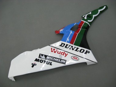 Venta Carenados Moto Yamaha YZF 600 R6 2006-2007 - Azul Verde Blanco Rojo Dunlop Michelin Motul