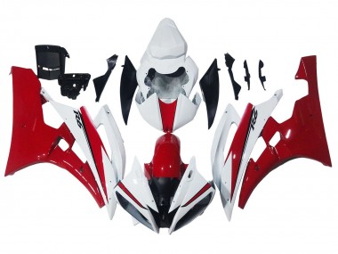 Venta Carenados Moto Yamaha YZF 600 R6 2006-2007 - Blanco Rojo