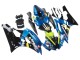 Venta Carenados Moto Yamaha YZF 600 R6 2006-2007 - Azul Neon Verde Negro Tiburón