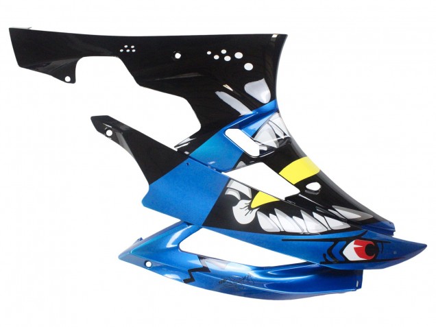 Venta Carenados Moto Yamaha YZF 600 R6 2006-2007 - Azul Neon Verde Negro Tiburón