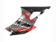 Venta Carenados Moto Yamaha YZF 600 R6 2008-2016 - Plata Negro Rojo Tiburón 4