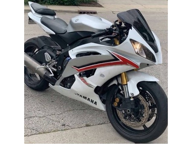Venta Carenados Moto Yamaha YZF 600 R6 2008-2016 - Blanco Rojo