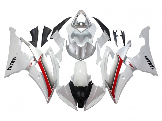 Venta Carenados Moto Yamaha YZF 600 R6 2008-2016 - Blanco Rojo