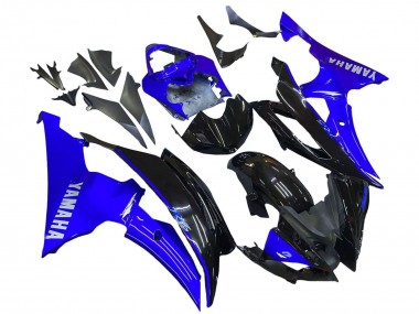 Venta Carenados Moto Yamaha YZF 600 R6 2008-2016 - Azul Negro Brillante