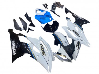 Venta Carenado Moto Yamaha YZF 600 R6 2008-2016 - Blanco Azul Negro Brillante