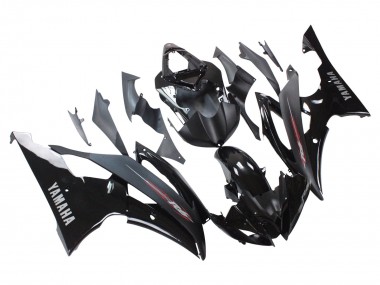 Venta Carenados Moto Yamaha YZF 600 R6 2008-2016 - Negro Brillante Negro Mate