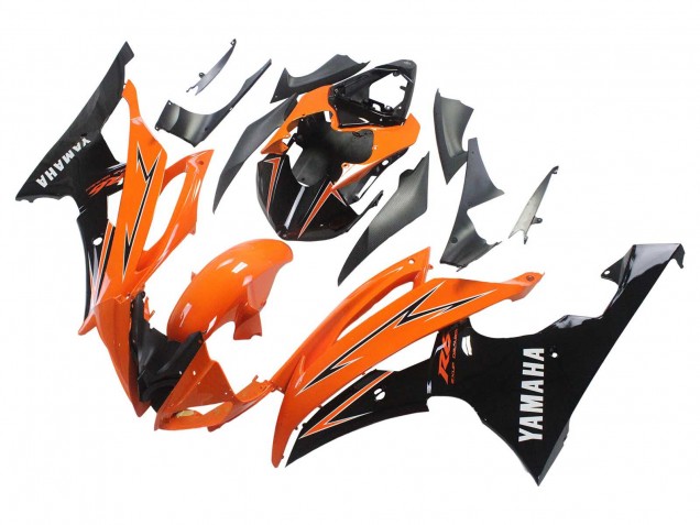 Venta Carenados Moto Yamaha YZF 600 R6 2008-2016 - Naranja Negro
