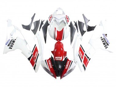 Venta Carenados Moto Yamaha YZF 600 R6 2008-2016 - Blanco Rojo Negro Motul Michelin