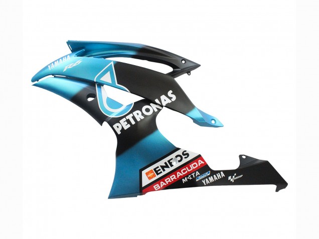 Venta Carenados Moto Yamaha YZF 600 R6 2008-2016 - Azul Claro Negro Mate Petronas ENEOS