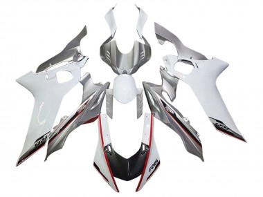 Venta Carenados Moto Yamaha YZF 600 R6 2017-2023 - Plata Blanco Rojo Negro
