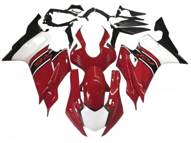 Venta Carenado Moto Yamaha YZF 600 R6 2017-2023 - Blanco Rojo Negro