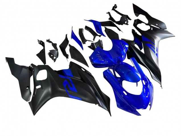 Venta Carenados Moto Yamaha YZF 600 R6 2017-2023 - Azul Negro Mate