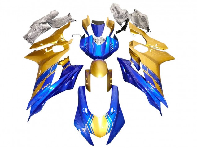 Venta Carenados Moto Yamaha YZF 600 R6 2017-2023 - Oro Azul