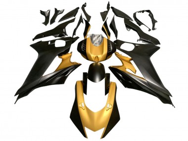 Venta Carenados Moto Yamaha YZF 600 R6 2017-2023 - Oro Negro Mate