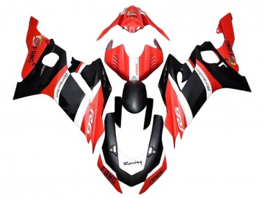 Venta Carenados Moto Yamaha YZF 600 R6 2017-2023 - Rojo Blanco Negro Mate