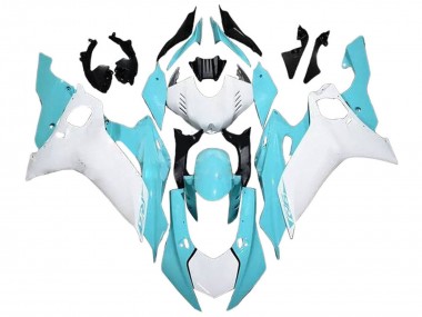 Venta Carenados Moto Yamaha YZF 600 R6 2017-2023 - Blanco Azul Claro