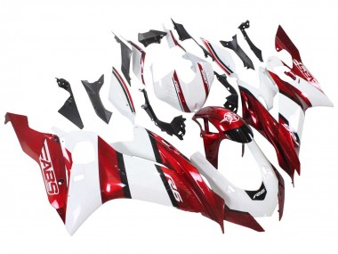 Venta Carenados Moto Yamaha YZF 600 R6 2017-2023 - Blanco Rojo Negro