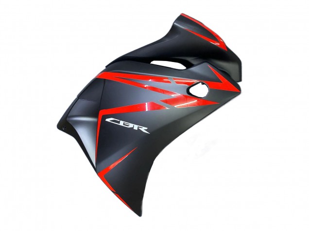 Venta Carenados Moto Honda CBR250RR 2011-2015 - Negro Mate Rojo Raya