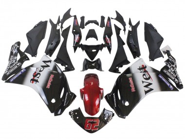 Venta Carenados Moto Honda CBR250RR 2011-2015 - Negro Brillante Blanco West Rojo HRC 62
