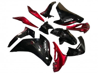 Venta Carenados Moto Honda CBR250RR 2011-2015 - Negro Brillante Rojo