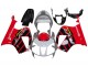 Venta Carenados Moto Honda VTR1000 2000-2006 - Plata Rojo Negro Raya Carrera