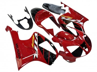 Venta Carenados Moto Honda VTR1000 2000-2006 - Rojo Negro Raya Carrera