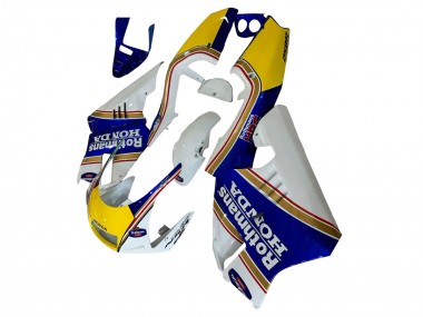 Venta Carenados Moto Honda NSR250 1994-1996 - Blanco Azul Amarillo Oro Rothmans