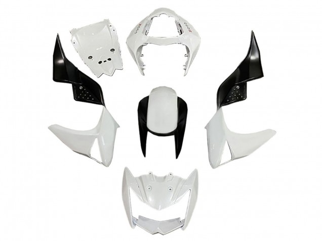 Venta Carenados Moto Kawasaki Z1000 2003-2006 - Blanco Negro Brillante