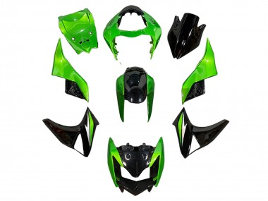 Venta Carenados Moto Kawasaki Z1000 2003-2006 - Verde Negro Brillante