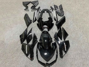 Venta Carenados Moto Kawasaki Z1000 2010-2013 - Negro Brillante Blanco