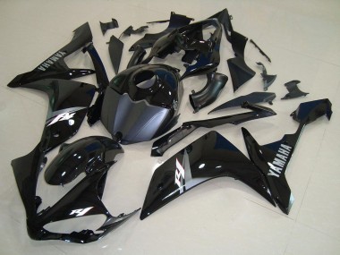 Venta Carenados Moto Yamaha YZF R1 2007-2008 - Negro Brillante Negro Mate Blanco Calcomanía