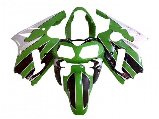 Venta Carenados Moto Kawasaki ZX12R 2002-2006 - Blanco Verde Negro