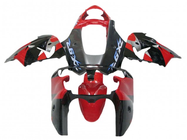 Venta Carenados Moto Kawasaki ZX12R 2002-2006 - Rojo Negro Azul