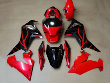 Venta Carenados Moto Honda CBR650R 2019-2020 - Rojo Negro Brillante Raya