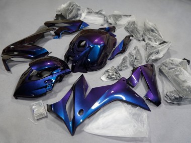 Venta Carenados Moto Honda CBR650R 2021-2023 - Camaleón Azul Púrpura