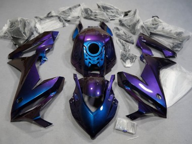 Venta Carenados Moto Honda CBR650R 2021-2023 - Camaleón Azul Púrpura