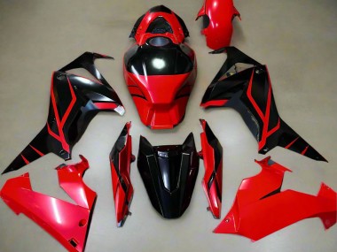 Venta Carenados Moto Honda CBR650R 2021-2023 - Rojo Negro Brillante Raya