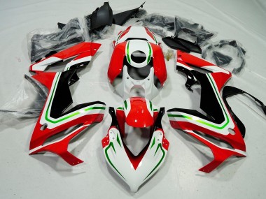 Venta Carenados Moto Honda CBR650R 2021-2023 - Blanco Rojo Verde Negro