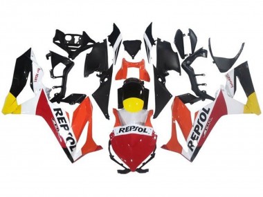 Venta Carenados Moto Honda CBR650R 2021-2023 - Naranja Blanco Rojo Amarillo Negro Brillante Repsol