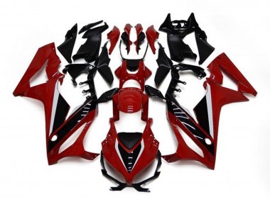 Venta Carenados Moto Honda CBR650R 2021-2023 - Rojo Granate Negro Brillante