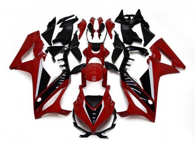 Venta Carenados Moto Honda CBR650R 2021-2023 - Rojo Granate Negro Brillante