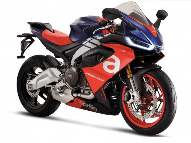 Venta Carenados Moto Aprilia RS660 2020-2024 - Azul Mate Rojo Plata