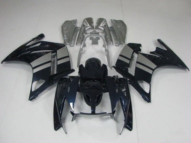 Venta Carenados Moto Yamaha FJR1300 2013-2015 - Negro Brillante Plata
