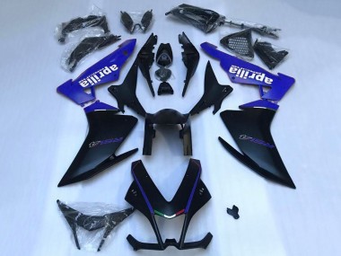 Venta Carenados Moto Aprilia RSV4 1000 2009-2015 - Negro Mate Azul