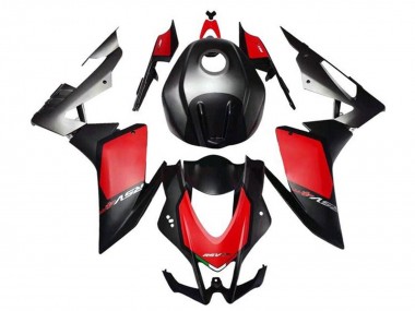 Venta Kits Carenado Moto Aprilia RSV4 1000 2009-2015 - Negro Mate Rojo Gris